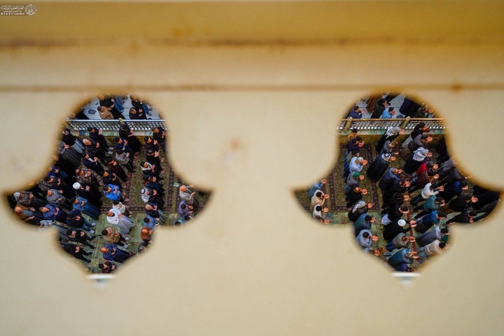 اقامه نماز عید فطر در حرم امیرالمؤمنین(علیه السلام)