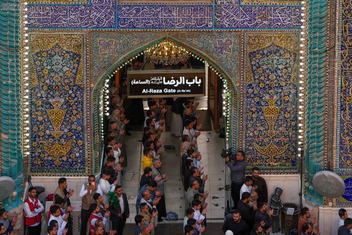 اقامه نماز عید فطر در حرم امیرالمؤمنین(علیه السلام)