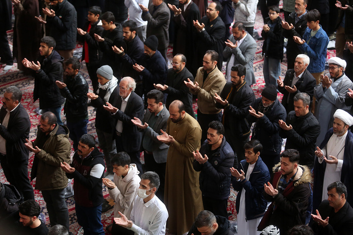 اقامه نماز عید سعید فطر در حرم حضرت فاطمه معصومه (س)