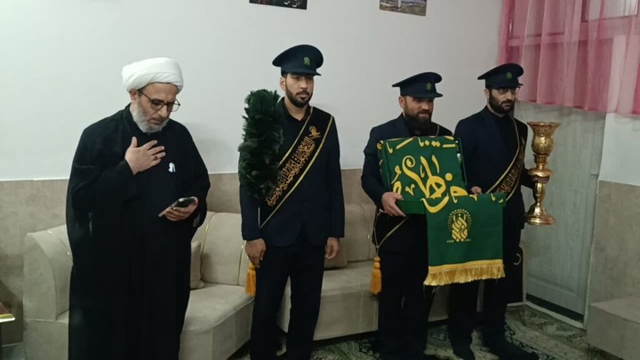 دیدار نوروزی خادمان حرم بانوی کرامت با خانواده شهدای جنگ تحمیلی رمضان