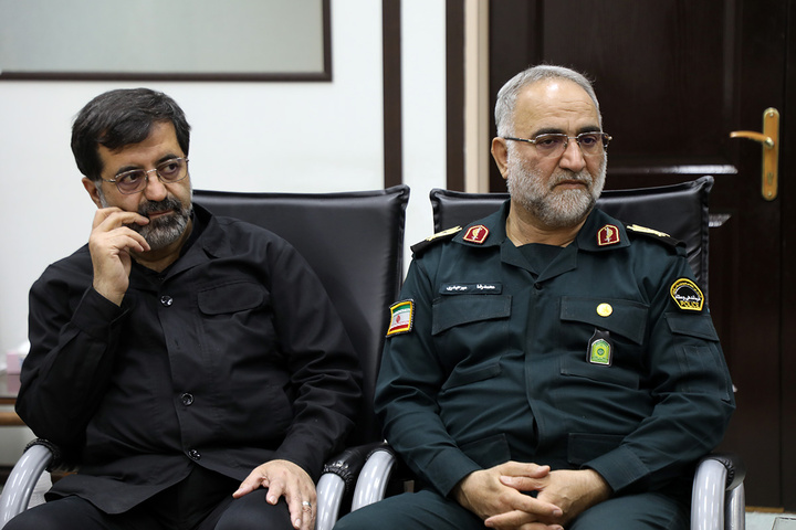 دیدار نوروزی مسئولان استان قم با تولیت حرم حضرت فاطمه معصومه(س)