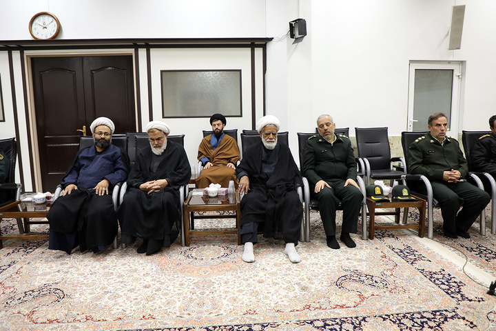 دیدار نوروزی مسئولان استان قم با تولیت حرم حضرت فاطمه معصومه(س)