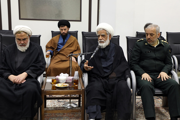 دیدار نوروزی مسئولان استان قم با تولیت حرم حضرت فاطمه معصومه(س)