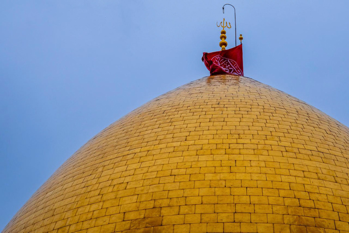 حال و هوای بارانی بین الحرمین کربلا