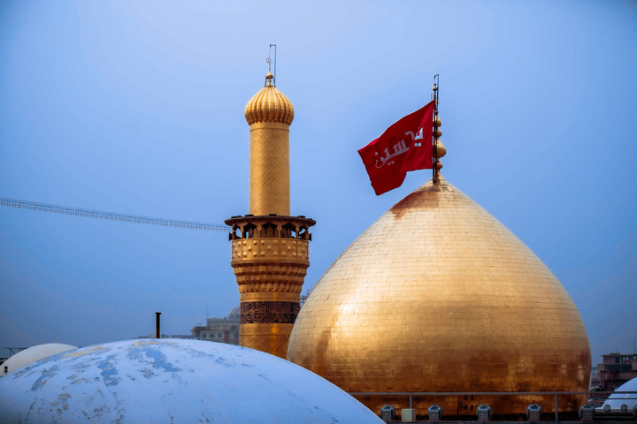 حال و هوای بارانی بین الحرمین کربلا