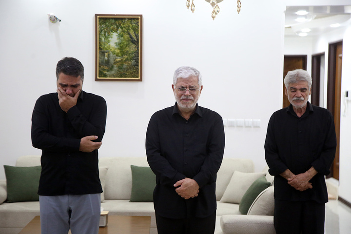 تکریم سه خانواده شهید جنگ تحمیلی رمضان توسط خادمان حرم بانوی کرامت