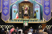 بزرگداشت هفتمین روز شهادت وزیر اطلاعات در حرم حضرت معصومه (س)