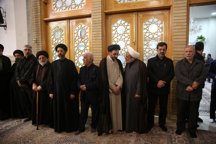 بزرگداشت هفتمین روز شهادت وزیر اطلاعات در حرم حضرت معصومه (س)