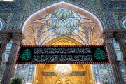 سیاه پوشی حرم امام حسین(علیه السلام) به مناسبت سالروز تخریب قبور ائمه بقیع