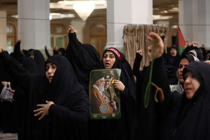 گرامیداشت شهید موسوی در حرم حضرت فاطمه معصومه (س)