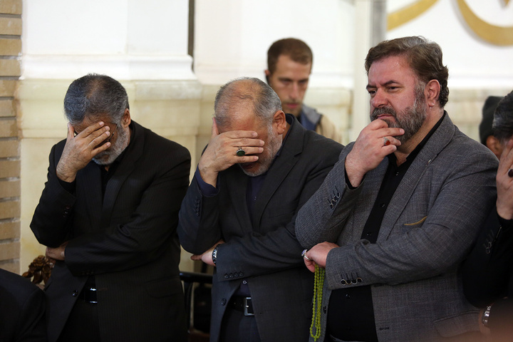 گرامیداشت شهید موسوی در حرم حضرت فاطمه معصومه (س)