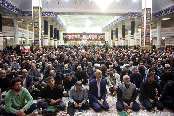 گرامیداشت شهید موسوی در حرم حضرت فاطمه معصومه (س)