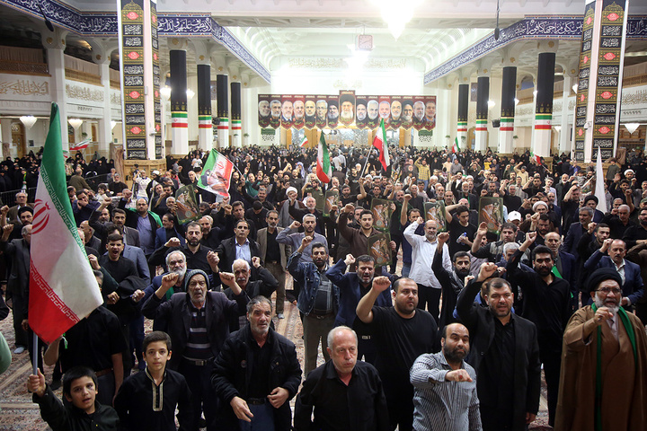 گرامیداشت شهید موسوی در حرم حضرت فاطمه معصومه (س)