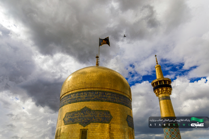 وقتی ابرها زائر آسمان حرم میشوند