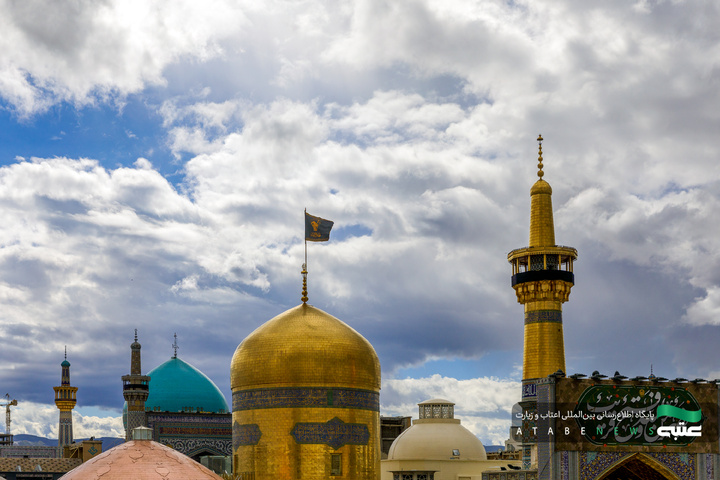 وقتی ابرها زائر آسمان حرم میشوند