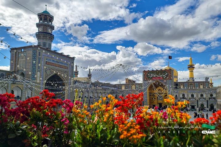 وقتی ابرها زائر آسمان حرم میشوند