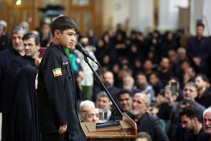 وداع با پیکر شهدای جنگ رمضان در حرم حضرت معصومه (س)