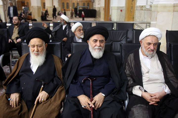 بزرگداشت چهلمین روز شهادت آیت‌الله خامنه‌ای در حرم حضرت معصومه (س)