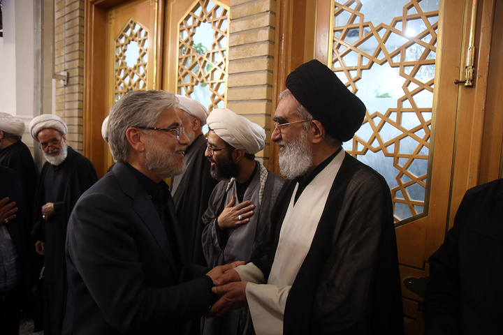 بزرگداشت چهلمین روز شهادت آیت‌الله خامنه‌ای در حرم حضرت معصومه (س)