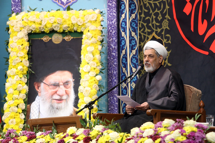 بزرگداشت چهلمین روز شهادت آیت‌الله خامنه‌ای در حرم حضرت معصومه (س)