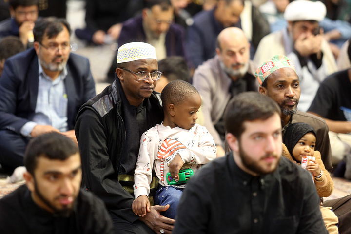 همدلی عرب زبانان با مردم ایران در سوگ اربعین امام شهید