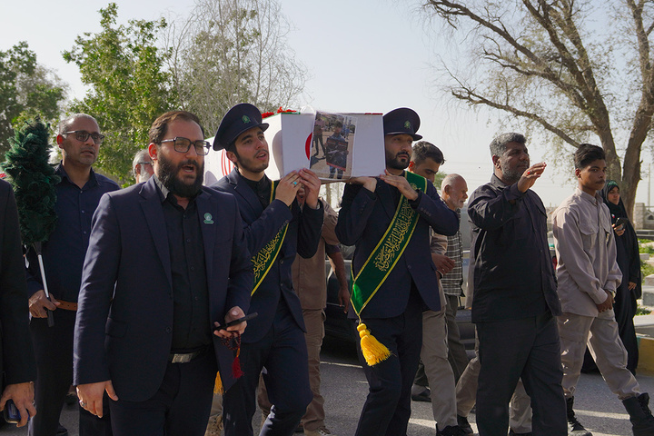 حضور خادمان کریمه اهل‌بیت(س) در اجتماعات مردمی شهرستان میناب