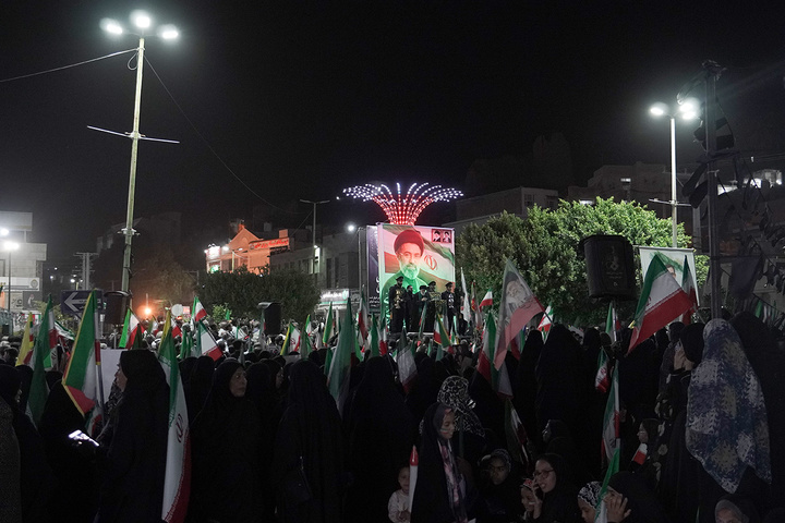 حضور خادمان کریمه اهل‌بیت(س) در اجتماعات مردمی شهرستان میناب