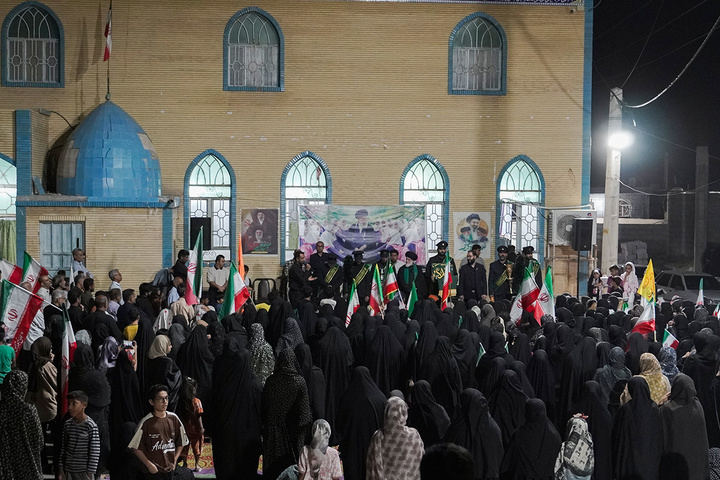 حضور خادمان کریمه اهل‌بیت(س) در اجتماعات مردمی شهرستان میناب