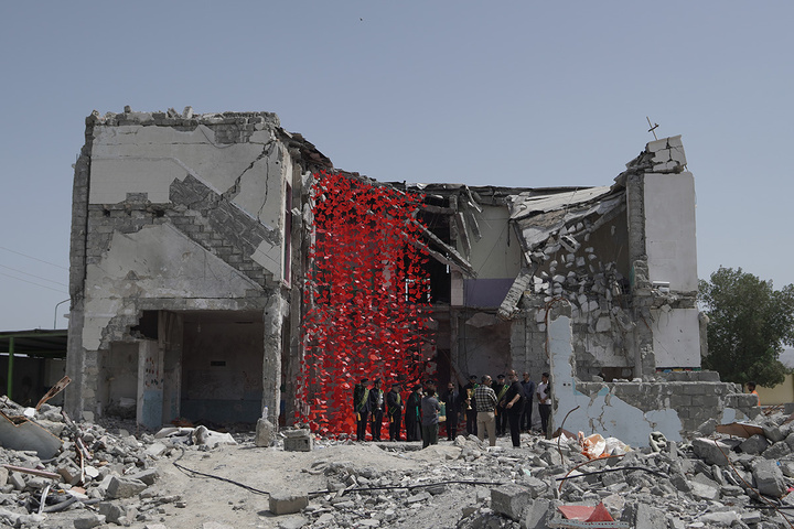 حضور خادمان کریمه اهل‌بیت(س) در اجتماعات مردمی شهرستان میناب