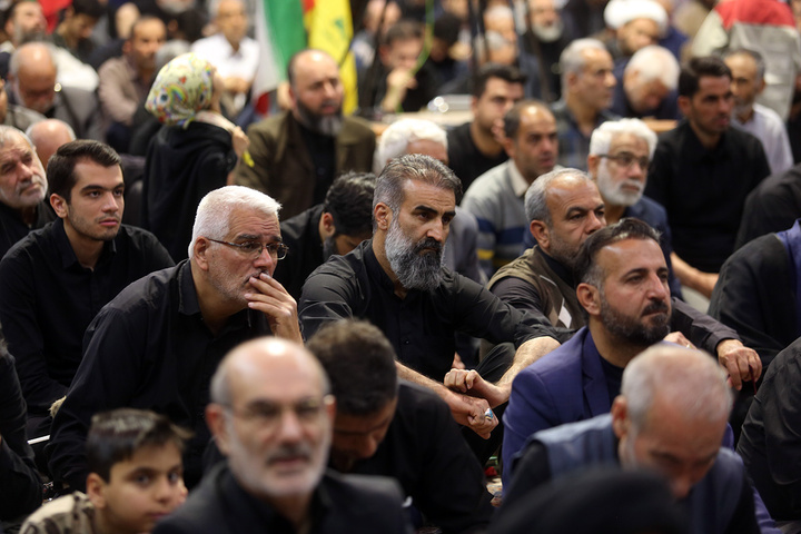 عزاداری شام اربعین امام شهید در حرم کریمه اهل بیت (س)