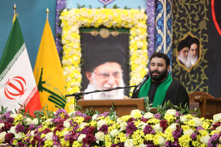 عزاداری شام اربعین امام شهید در حرم کریمه اهل بیت (س)