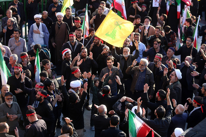 تجمع هیئات مذهبی قم به مناسبت چهلمین روز شهادت رهبر انقلاب