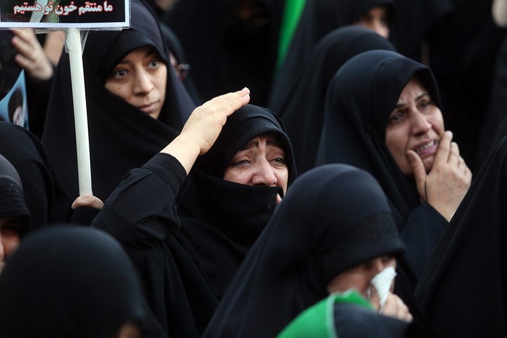 تجمع هیئات مذهبی قم به مناسبت چهلمین روز شهادت رهبر انقلاب