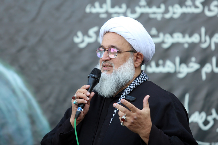 تجمع هیئات مذهبی قم به مناسبت چهلمین روز شهادت رهبر انقلاب