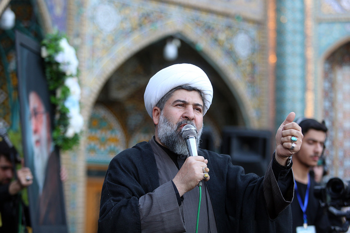 تجمع هیئات مذهبی قم به مناسبت چهلمین روز شهادت رهبر انقلاب