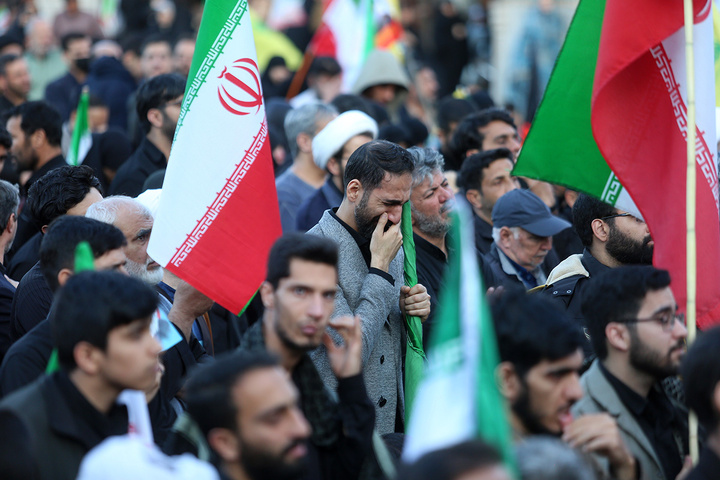 تجمع هیئات مذهبی قم به مناسبت چهلمین روز شهادت رهبر انقلاب