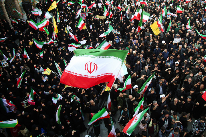 تجمع هیئات مذهبی قم به مناسبت چهلمین روز شهادت رهبر انقلاب