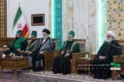 دیدار تولیت آستان قدس رضوی با خدام آستان مقدس حسینی