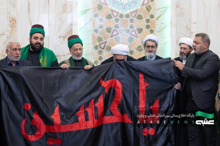 لقاء وفد العتبة الحسينية المقدسة مع الأمين العام العتبة الرضوي