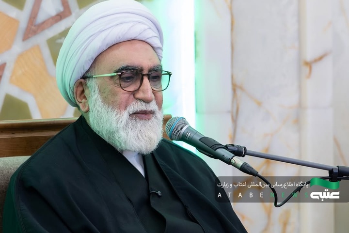 لقاء وفد العتبة الحسينية المقدسة مع الأمين العام العتبة الرضوي