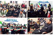 عرض ارادت زائران اردو زبان به ساحت مقدس رهبر شهید در ویژه‌برنامه «رهبر مقتدر»