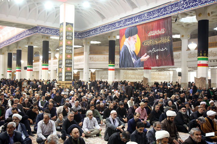 عزاداری سالروز شهادت امام صادق (ع) در حرم قم