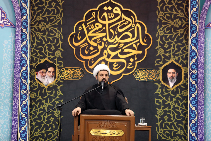 عزاداری سالروز شهادت امام صادق (ع) در حرم قم