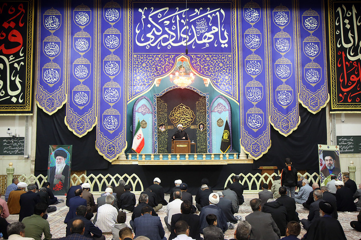 عزاداری سالروز شهادت امام صادق (ع) در حرم قم