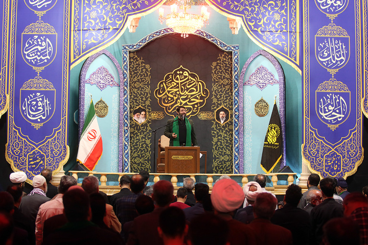 عزاداری سالروز شهادت امام صادق (ع) در حرم قم