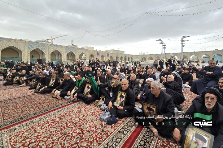 تشرف موکب‌داران عراقی به حرم امام رضا(ع) در ایام شهادت امام صادق(ع)