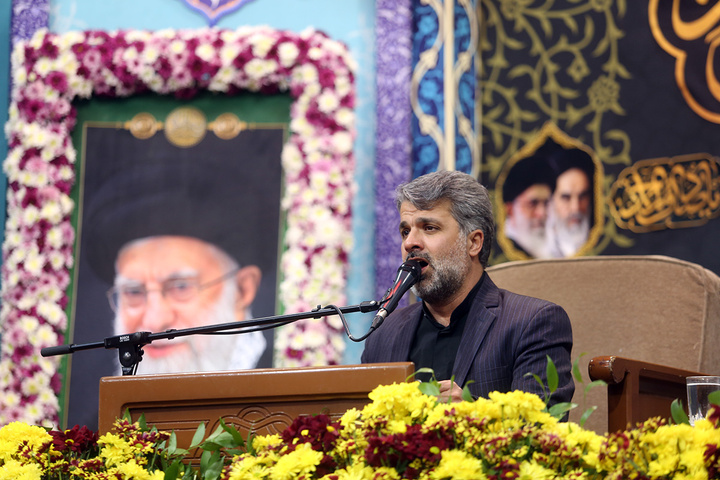 بزرگداشت سالروز هجوم رژیم ستمشاهی به مدرسه فیضیه قم در حرم بانوی کرامت