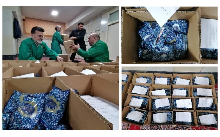 آغاز دهه کرامت با ارسال ۵۰ هزار بسته متبرک به سراسر کشور