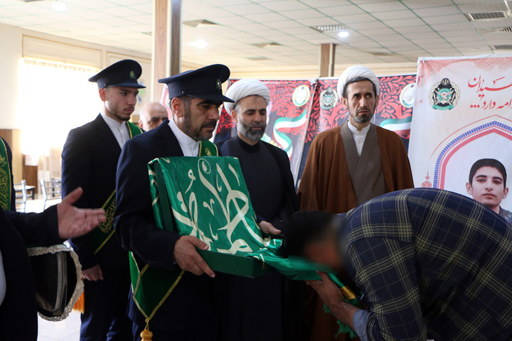 عطر حرم حضرت معصومه(س) در پایگاه پدافند هوایی ارتش پیچید