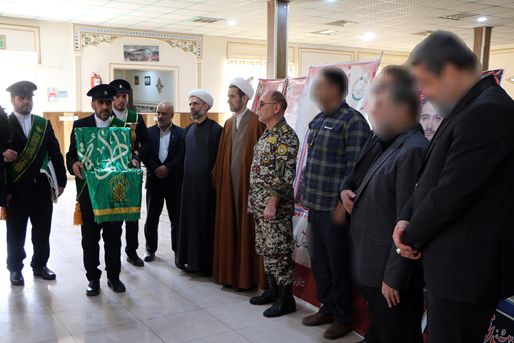 عطر حرم حضرت معصومه(س) در پایگاه پدافند هوایی ارتش پیچید